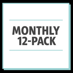 Monthly 12 Pack