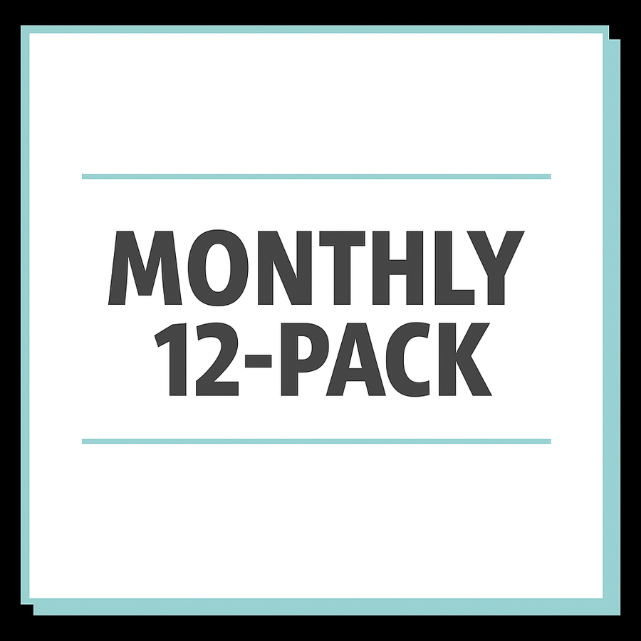 Monthly 12 Pack
